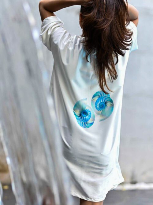 Nautilus Silk Robe