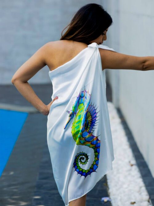 Seahorse Silk Wrap