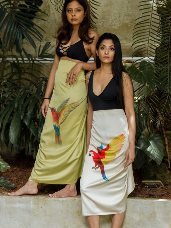 Exotic Bird Silk Wrap