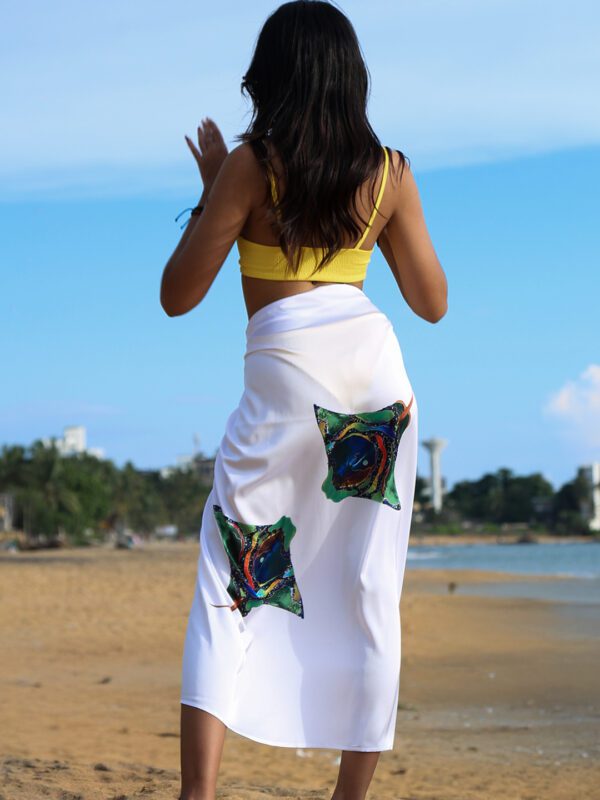 Twin Stingray Silk Wrap