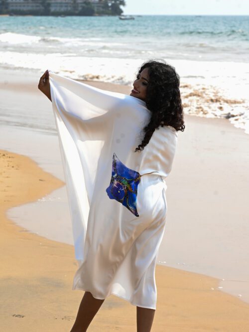 Exotic Stingray Silk Wrap