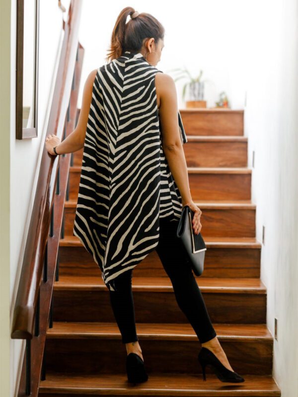 Zebra Print Overcoat