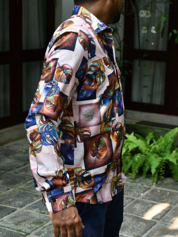 Floral Print Gents Shirt