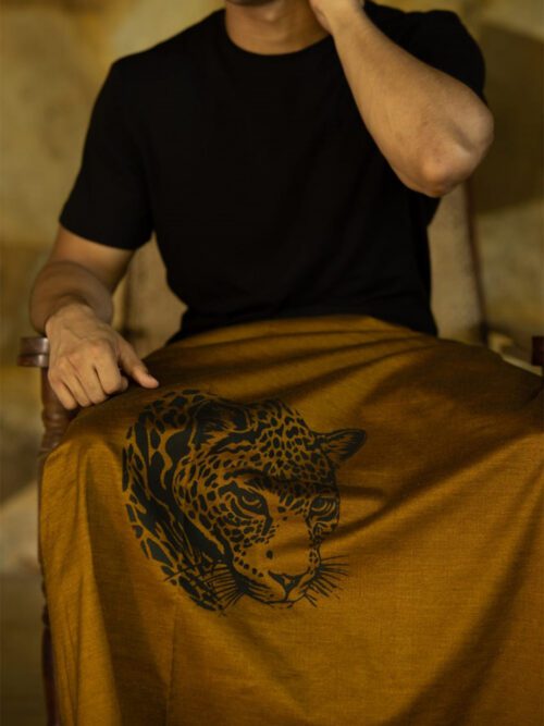 Panthera Head Handloom Cotton Sarong