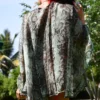 Reptile Print Batwing Cover-Up