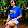 Strolling Panthera Print Tee